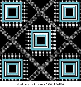 Geometric Ethnic pattern design for background,carpet,wallpaper,clothing,wrapping,Batik,fabric,Vector illustration.embroidery style.