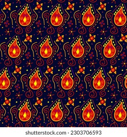 Geometric Ethnic pattern design for background,carpet,wallpaper,clothing,wrapping,Batik,fabric,Vector illustration