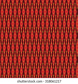 Geometric Ethnic pattern design for background,carpet,wallpaper,clothing,wrapping,Batik,fabric,Vector illustration.embroidery style.