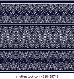 Geometric Ethnic pattern design for background,carpet,wallpaper,clothing,wrapping,Batik,fabric,Vector illustration.embroidery style.