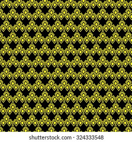 Geometric Ethnic pattern design for background,carpet,wallpaper,clothing,wrapping,Batik,fabric,Vector illustration.embroidery style.