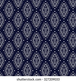 Geometric Ethnic pattern design for background,carpet,wallpaper,clothing,wrapping,Batik,fabric,Vector illustration.embroidery style.