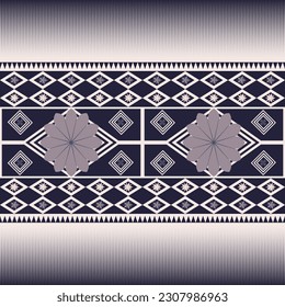 Geometric ethnic pattern  design for carpet, clothing, fabric, batik, knitwear, embroidery, Ikkat, pixel pattern.
