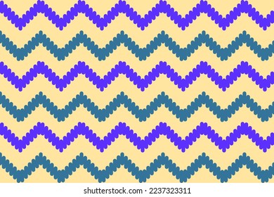 Patrón étnico geométrico. Diseño Para Cortinas De Tela Moqueta Papel De Tela De Tela Envuelve Ilustración Vectorial De Tela Batik.