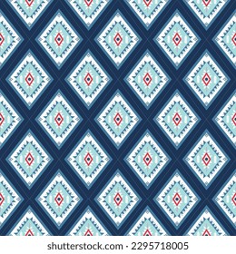 Diseño de patrones geométricos étnicos para , ropa, tela, batik, ropa de punto, bordado, Ikkat, patrón de píxeles.
