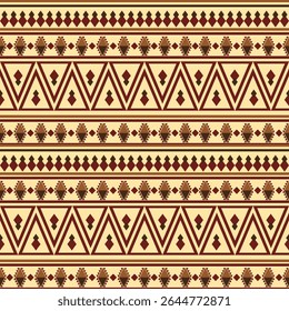 Design de padrão étnico geométrico para decoração, papel de parede, fundo, roupas, textura de tecido 