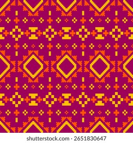 Design de padrão étnico geométrico para decoração, papel de parede, fundo, roupas, textura de tecido 