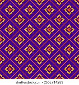 Geometric ethnic pattern design for decoration, wallpaper, background, clothing , fabric texture 