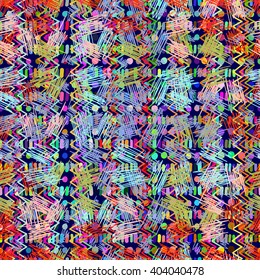Geometric ethnic pattern. For the design and decoration background, wallpaper, packaging, fabrics, textiles.