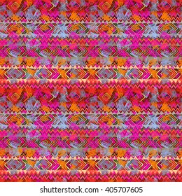 Geometric ethnic pattern. For the design and decoration background, wallpaper, packaging, fabrics, textiles.