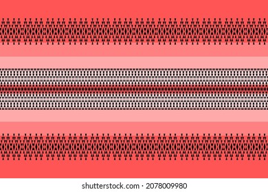 geometric ethnic pattern design for fabric or background