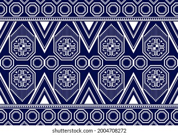 Geometric Ethnic pattern design, picture art and abstract background.