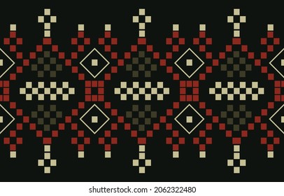 Geometrisches ethnisches Muster für gedruckten Hintergrund oder Bildschirmhintergrund.