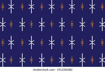 Diseño de bordado de patrones geométricos étnicos para fondo o papel de pared y ropa.