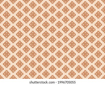 Diseño de bordado de patrones geométricos étnicos para fondo o papel de pared y ropa.