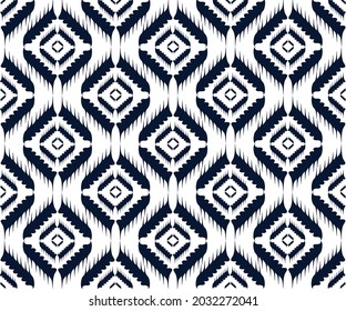 Geometric ethnic pattern embroidery design for background or wallpaper and clothing.