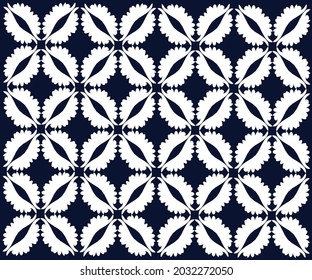Geometric ethnic pattern embroidery design for background or wallpaper and clothing.