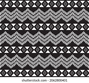 Diseño de bordado de patrones geométricos étnicos para fondo o papel de pared y ropa.