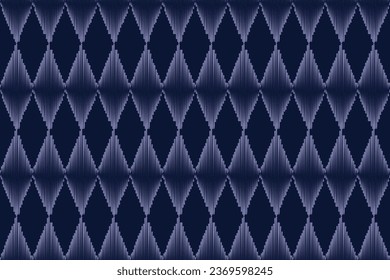 Geometric ethnic pattern embroidery design for background or wallpaper and clothing. Aztec style abstract vector illustration.design for texture,fabric,decoration.
