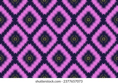 Geometrisches ethnisches Muster Stickereidesign für Hintergrund oder Tapete und Kleidung. Abstrakte Vektorgrafik im Stil Azteken.Design für Textur, Stoff, Dekoration