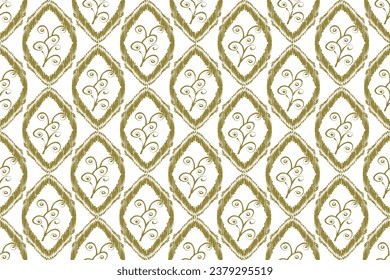 Diseño de bordado de patrones geométricos étnicos para fondo o papel de pared y ropa. Estilo azteca ilustración vectorial abstracta.diseño para textura, tela, decoración.
