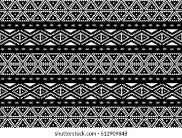 Stripe Islamic Ethnic Pattern Vector Aztec Stock Vector (Royalty Free ...
