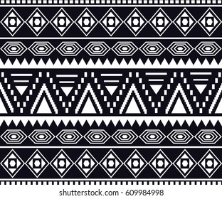 Geometric  ethnic pattern embroidery design for background or wallpaper and clothing.