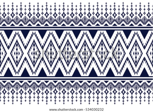 Geometric Ethnic Pattern Embroidery Design Background Stock Vector Images, Photos, Reviews