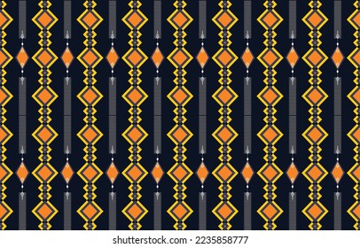 Geometric ethnic pattern embroidery and traditional design. Tribal ethnic vector texture. Design for carpet, wallpaper, clothing, wrapping,fabric