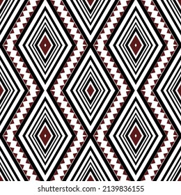 Geometric ethnic pattern for fabric batik clothes, sarong wrapping. Embroidery vector illustration pattern.