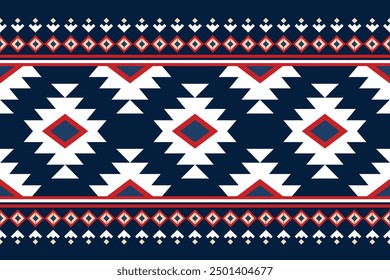 Geometric ethnic pattern. Geometric ethnic pattern fabric style. Geometric ethnic pattern design for clothing, textile, wrapping, background, wallpaper, carpet, embroidery