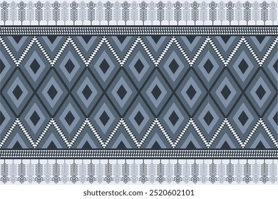 Geometric ethnic pattern gray tone
background,vector illustration,geometric dimond
pattern,geometric oriental embroidery,Aztec
style,abstract background.design for
texture,fabric,clothing,decoration.
