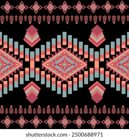 Geometric Ethnic pattern illustration design
