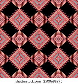 Geometric Ethnic pattern illustration design