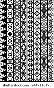 Geometric Ethnic pattern,
Native American tribal fabric, tile, carpet, vector,
illustration design, background