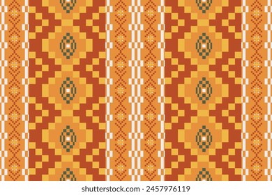 Patrón étnico geométrico,
Tejido tribal nativo americano, azulejo, alfombra, Vector,
diseño de ilustración, sobre fondo azul marino