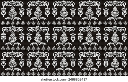 Geometric Ethnic pattern, 
Native American tribal fabric, tile, carpet, vector, 
illustration design, on navy blue background 