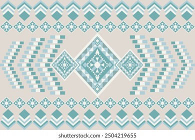Patrón étnico geométrico,
Tela tribal americana nativa, azulejo, alfombra, Vector,
diseño de ilustración