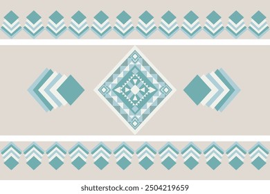 Geometric Ethnic pattern,
Native American tribal fabric, tile, carpet, vector,
illustration design