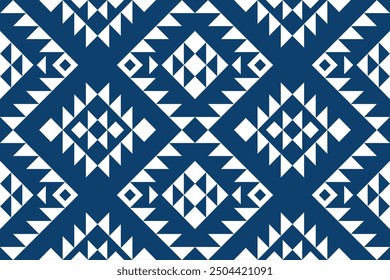 Geometric ethnic pattern. Geometric ethnic pattern, Native American tribal fabric design for clothing, textile, wrapping, background, wallpaper, carpet, embroidery, vector, illustration design 