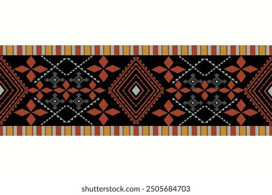 Geometric Ethnic pattern,
Native American tribal fabric, tile, carpet, vector, illustration design,