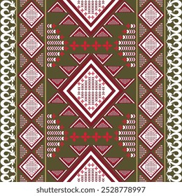 Geometric Ethnic pattern,
Native American tribal fabric, tile, carpet, vector,
illustration design,