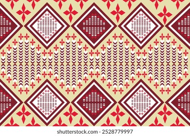 Geometric Ethnic pattern,
Native American tribal fabric, tile, carpet, vector,
illustration design,