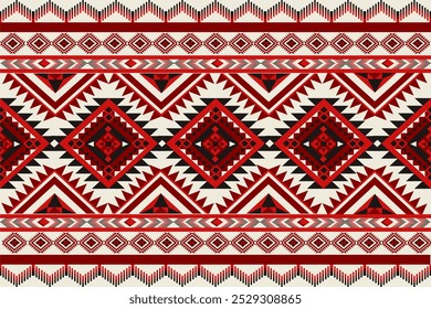 

Geometric Ethnic pattern, Native American tribal fabric,Tile ,carpet ,vector, Navajo illustration design