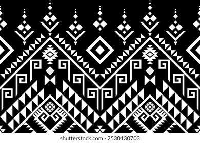 Geometric ethnic pattern. Geometric ethnic pattern, Native American tribal fabric design for clothing, textile, wrapping, background, wallpaper, carpet, embroidery, vector, illustration design 