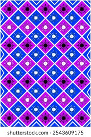 padrão étnico geométrico,
Tecido tribal ameríndio, azulejo, tapete, vetor,
desenho de ilustração, sobre fundo azul marinho