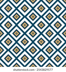 Geometric Ethnic pattern, Native American tribal fabric, tile, carpet, vector, illustration design