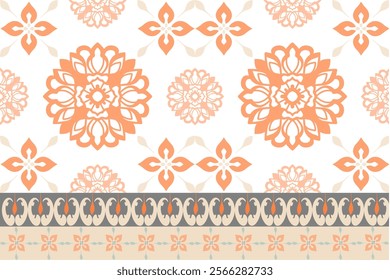 Geometric Ethnic pattern, Native American tribal fabric, tile, carpet, vector, illustration design