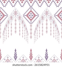 Geometric Ethnic pattern, Native American tribal fabric, tile, carpet, vector, illustration design, Navajo pattern, seamless 