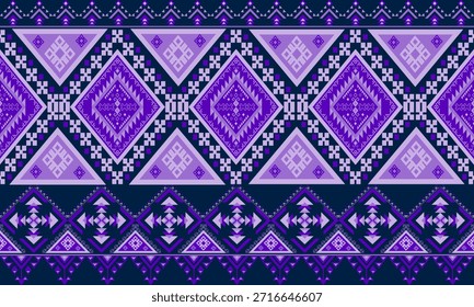 Geometric Ethnic pattern,
Native American tribal fabric, tile, carpet, vector,
illustration design, on background, Pattern fabric pixel, design for background, clothing, decorative, drapery, cloth